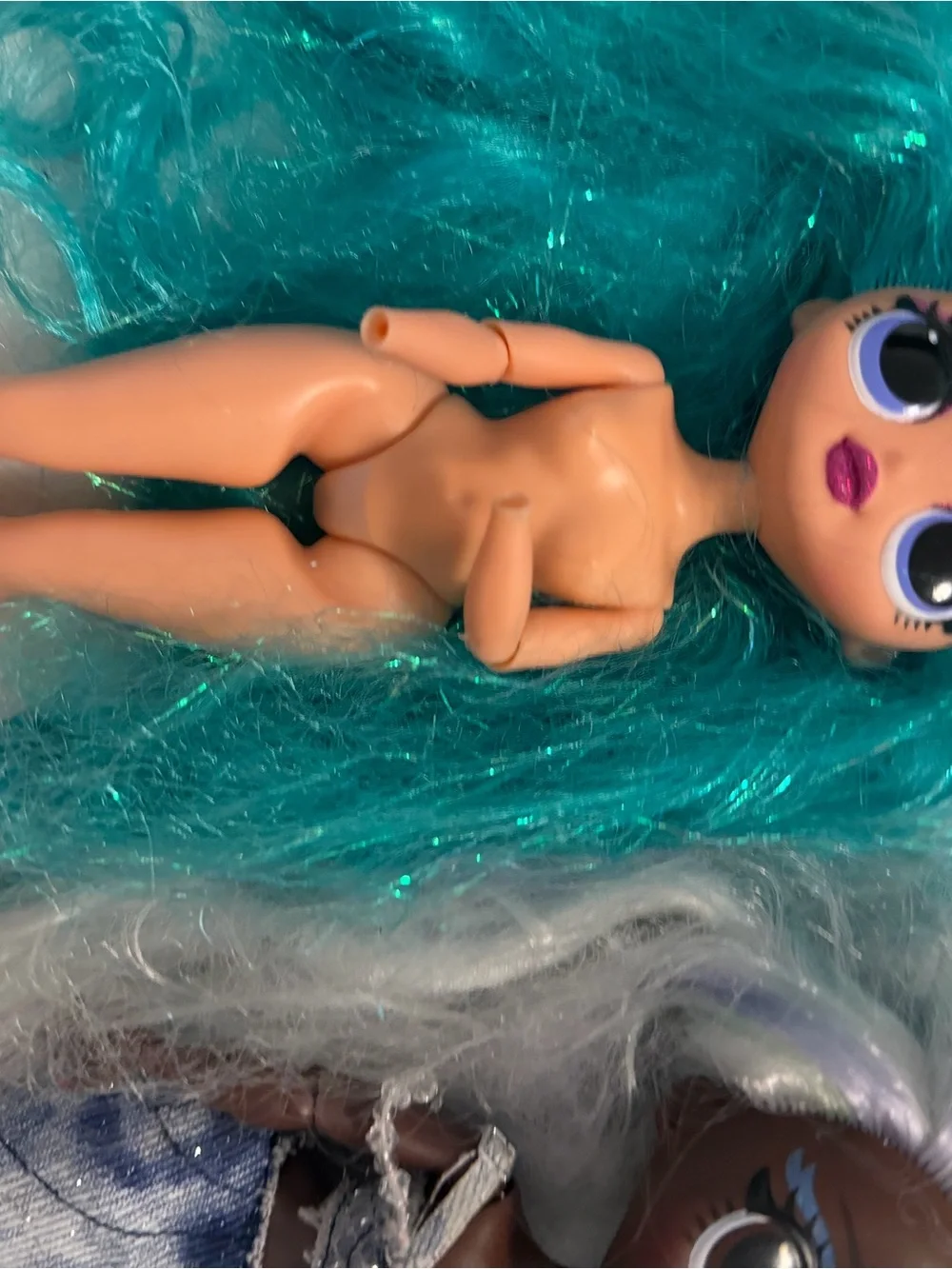 Lol omg doll lot Turquoise-Haired Fashion Doll – Playset Friend